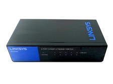 Linksys SE3005 5-port Gigabit Ethernet Switch With Power Adapter
