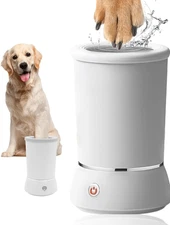 Automatic Dog Paw Cleaner for Dogs，Electric Dog Foot Paw Washer Cup and Massager
