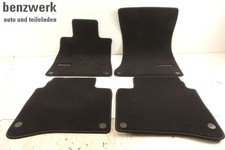 Mercedes S-Klasse W222 V222 4x Fu&szlig;matten schwarz NEU ORIGINAL CARLSSON??