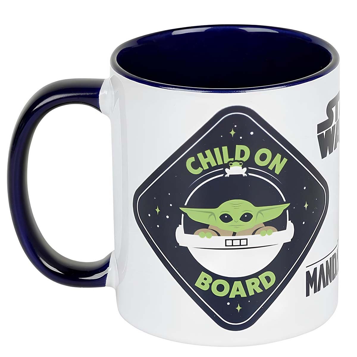 Mug 300ml Grogu en céramique pour vos pauses café cocooning devant The Mandalorian