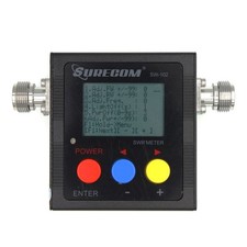 SW-102 SW102 125-525Mhz Digital VHF/UHF Antenna Power & SWR Meter+MF Connector