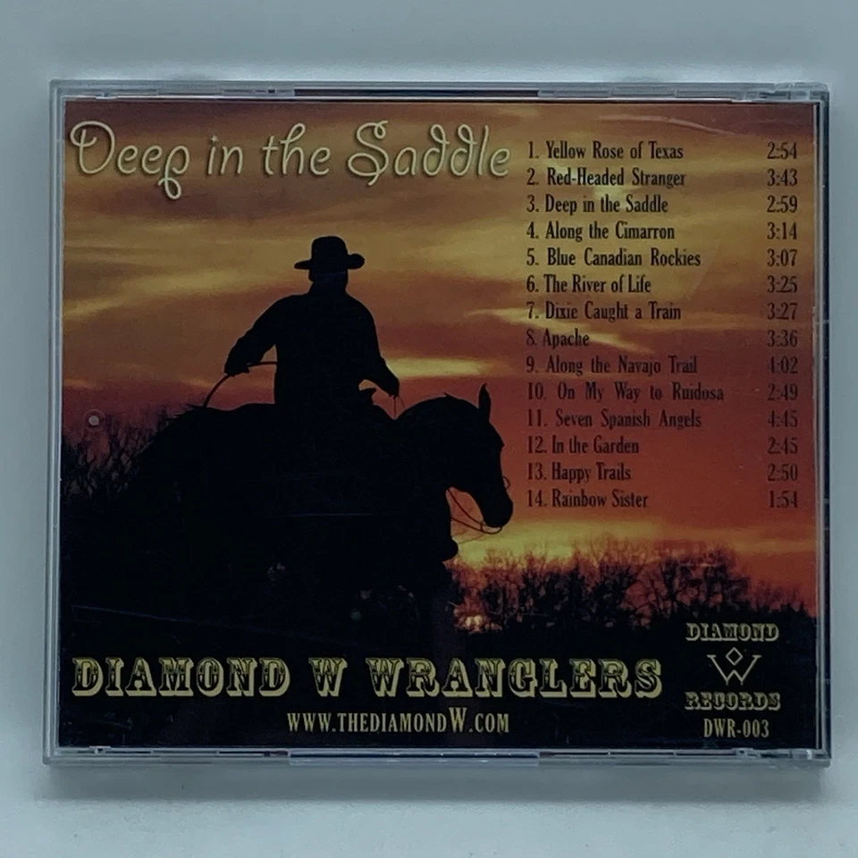 Diamond W Wranglers "Deep in the Saddle" CD 2009 Ranch Towanda KS Country SIGNED - Image 2 of 4