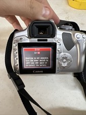 Canon EOS Digital Rebel XTi Model DS126151 PARTS ONLY Error Code99 AS IS