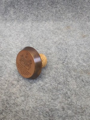 Rare Dewar's Royal Warrant Scotch Whisky Bottle Stopper Decorative Stopper