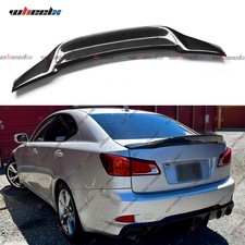 For 2006-2013 Lexus Is250 Is350 Isf Rt Style Carbon Fiber Highkick Trunk Spoiler For 2006-2013 Lexus Is250 Is350 Isf Rt Style Carbon Fiber Highkick Trunk Spoiler