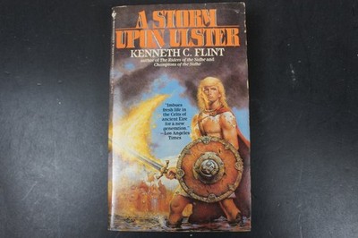 A Storm Upon Ulster Kenneth C. Flint 1985 Fantasy Celtic Bantam Books PB