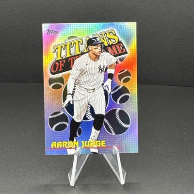 2026 Topps Series 1 Aaron Judge #TOG-3 Titans Of The Game Insert