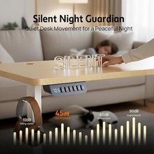 Electric Standing Desk 170 × 60cm Height Adjustable Home Office Computer Working — image 6