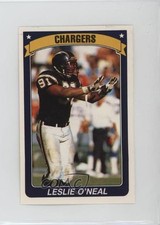 1990 Panini Album Stickers Leslie O'Neal #160 0au4
