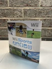 Wii Sports (Nintendo Wii, 2006) CIB Manual & Cardboard Sleeve Tested