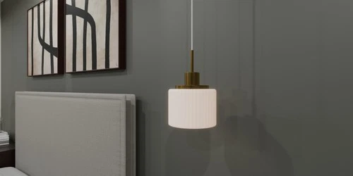 Quoizel QPP6172 Callahan 8"W Mini Pendant - Black - Picture 6 of 7