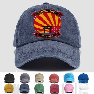 Customized Embroidered Hat USAF 93rd AGS Kadena 2000, Trucker Hat, Gift Idea