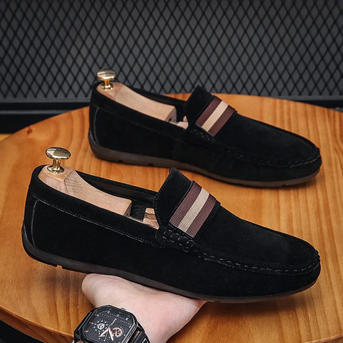 Maßgefertigte Slipper Fahrschuhe Faul Freizeit Flach Geschlossene Zehe Halbschuhe Schuhe für Herren - Bild 19 von 20
