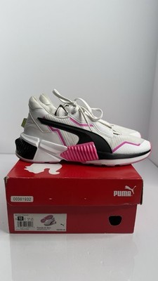 Size 10 - PUMA Provoke XT White Black W