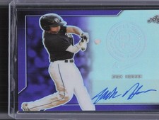 2017 Leaf Perfect Game #BA-JH1 Jack Herman Metal Autographs Purple /25