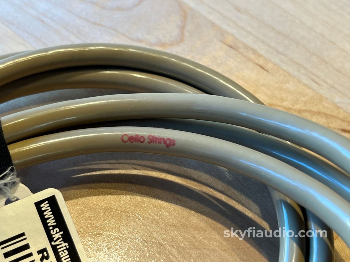 Cello Strings - Fischer to RCA Audio Interconnects (Pair) - 41