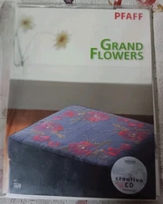 PFAFF 2140/44/70/2124 #369 GRAND FLOWERS Creative Cd BRAND NEW SEALED
