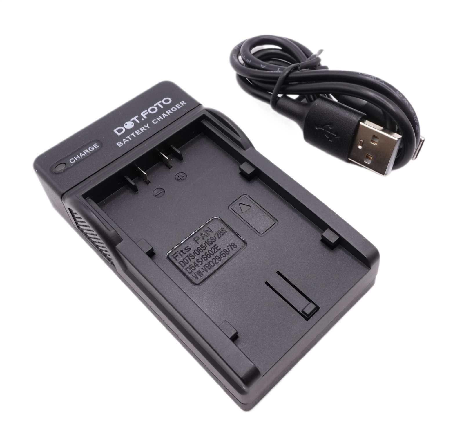 CGR-D08, CGR-D16, CGR-D28, CGR-D54 USB Charger for Panasonic NV-DS25 DS77 GS11