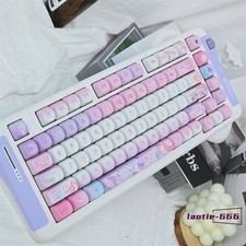 Honkai Star Rail Cyrene 120 Keycaps Cherry MOA PBT Keys Dye-sub for MX Keyboard