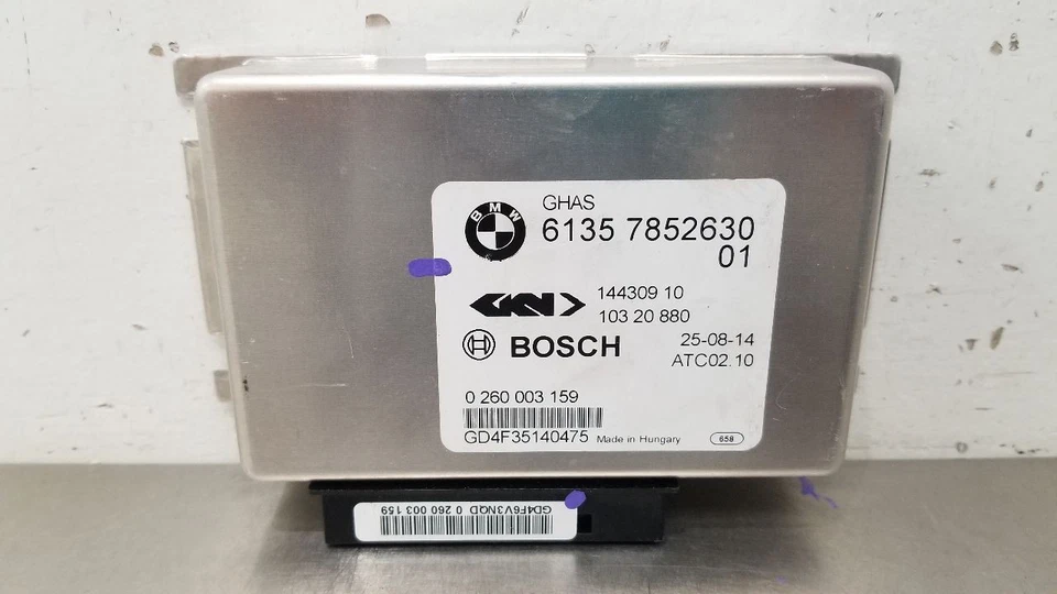 15 BMW M6 F06 GRAN COUPE DIFFERENTIAL LOCK CONTROL MODULE 61357852630 - Image 3 of 4