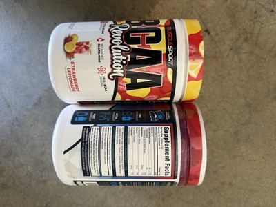 BCAA Revolution, STRAWBERRY DAIQUIRI BUILD MUSCLE BURN FAT RECOVER FASTER