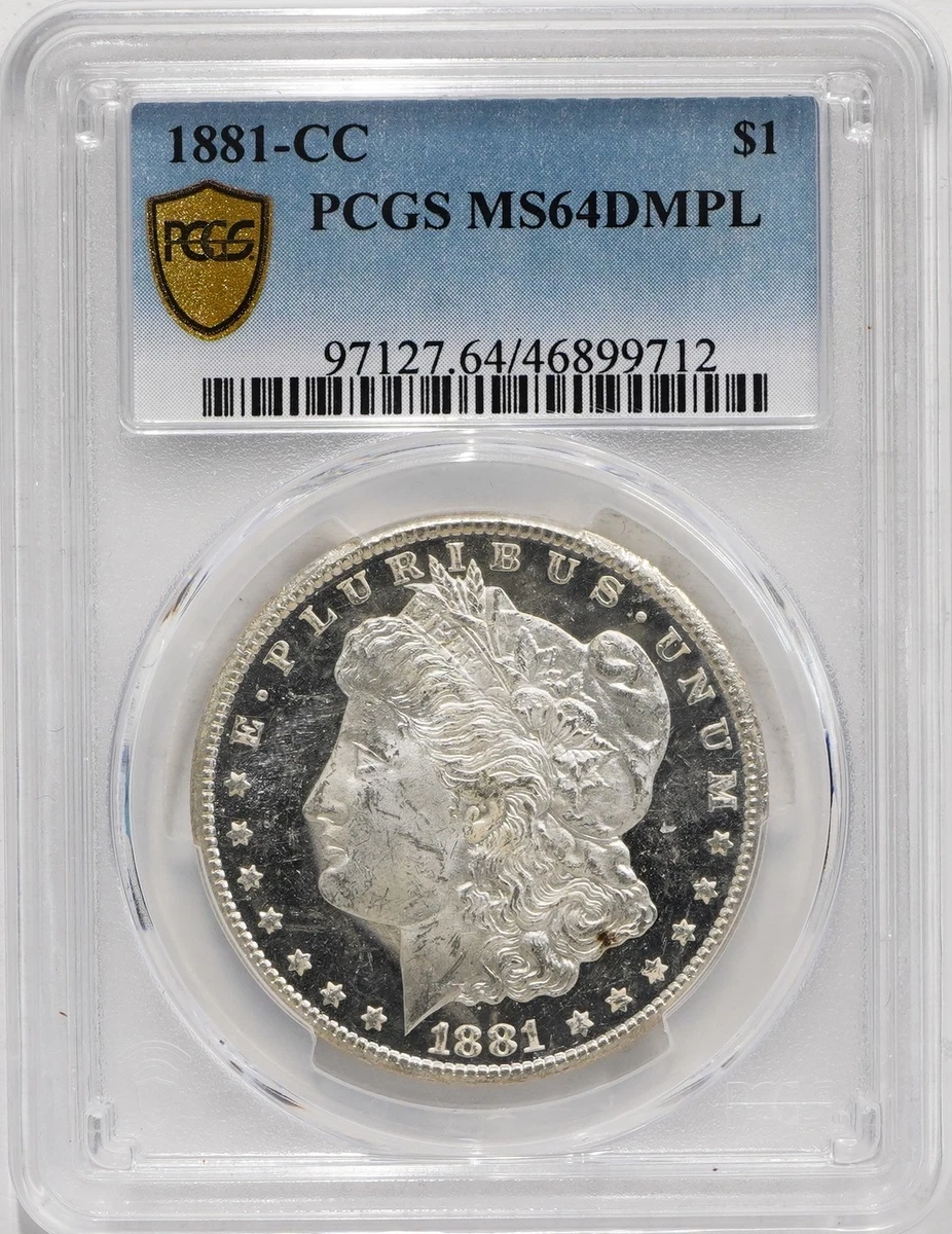 1881 Year Grade MS 64 Morgan US Dollars (1878-1921) for sale | eBay