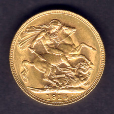Australia. 1914 Perth - Sovereign.. Much Lustre - EF/gEF