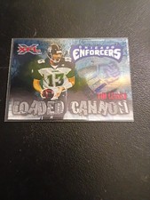 Tim Lester 2001 Topps XFL Loaded Cannon Insert Card 