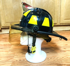 Vtg Cairns & Bros Fire Fighter Helmet NY East Fishkill FD Face Shield Fireman