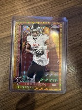 2025 Topps Chrome Bijan Robinson Gold Geometric /50