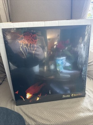 Darkthrone Arctic Frost LP, Limited Edition, Orange Transparent Black Metal