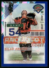 2024 Panini Prospect Edition #31 Silas Ardoin Blue Ice Holo #/299