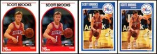 1989 Scott Brooks (4) Card Lot - ADD SOME MAGIC TO YOUR COLLECTION – ONE-OF-A...