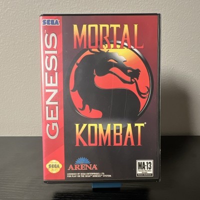 Mortal Kombat Sega Genesis CIB w/ Manual Tested