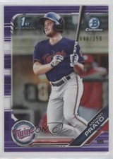 2019 Bowman Draft Chrome Purple Refractor 40/250 Anthony Prato #BDC-101 sy5