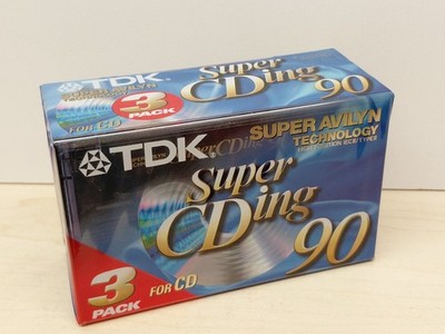 3er TDK Super CDing SA *NEU & OVP* SCD-90EB3 sealed IEC II Type 2