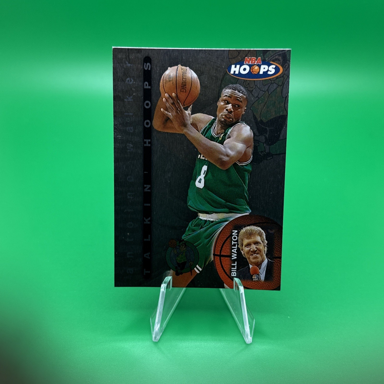 1997-98 NBA Hoops - Talkin' Hoops Antoine Walker #2. Celtics. E4