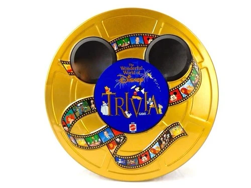 Vintage "The Wonderful World of Disney Trivia" Game By Mattel - 1997 - Complete!