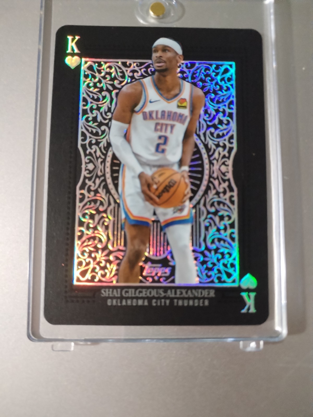 2025-26 Topps NBA ALL KINGS #9 Shai Gilgeous-Alexander OKC, MVP ssp