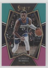 2021 Panini Select Premier Level Teal White Pink Prizm /49 D'Angelo Russell 16pe
