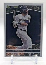 CHRISTIAN YELICH 2021 Topps Update Series Brewers Black Gold SP #BG-9
