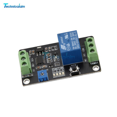 DC 5V/12V/24V TRM01 Time Delay Relay Switch Module Self-Locking Trigger Delay
