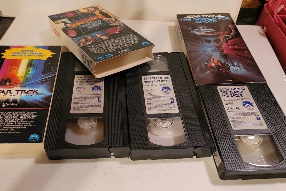 STAR TREK THE MOTION PICTURE+KAHN + + SEARCH FOR SPOCK ALL 3 A+++ CONDITION - Image 3 of 3