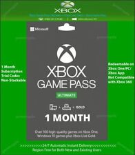 Xbox Game Pass Ultimate 1 Month Subscription (Digital)