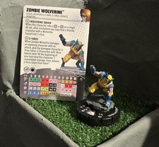 HEROCLIX Deadpool Weapon X 062 ZOMBIE WOLVERINE Chase