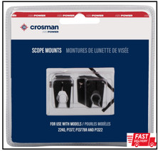 Crosman 459MTC 4-Piece 3/8-Inch Airgun Scope Dovetail Mount Rings