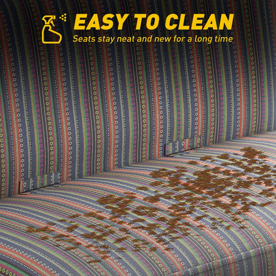 Manta tamaño completo banco delantero cubiertas asiento sillín para Jeep Comanche 1986-1992 Foto 4 de 4