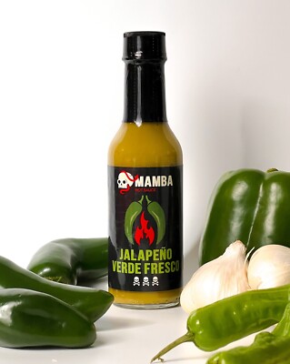 MAMBA JALAPENO VERDE FRESCO HOT SAUCE - MADE IN USA