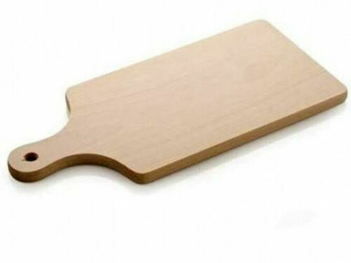 HOLZPADDEL HACKBRETT SCHNEIDEN LEBENSMITTEL SERVIERTABLETT GRIFF HOLZ BBQ STEAK - Bild 3 von 7