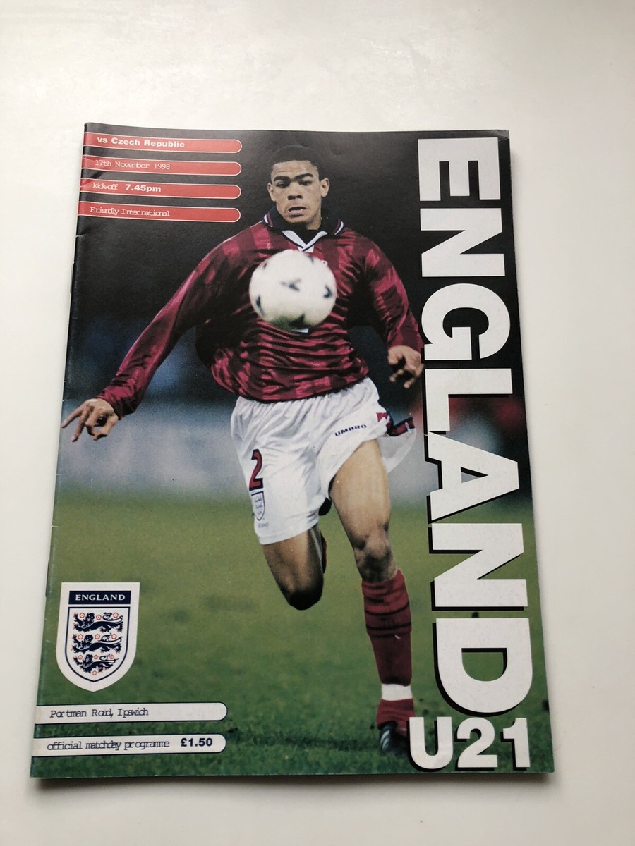 17/11/1968 England v Czech Republic England U21 Friendly UK